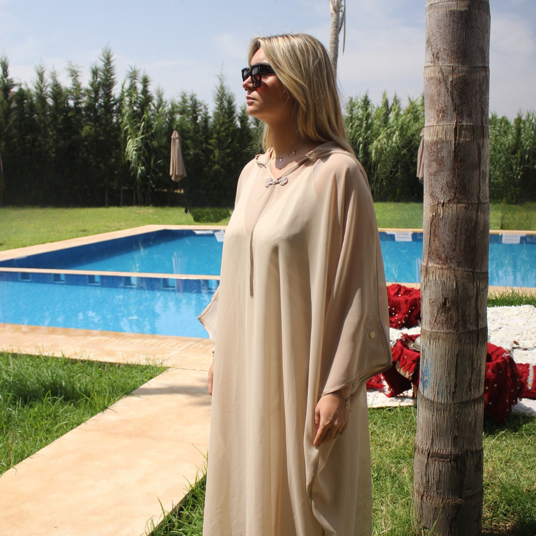 1 La Djellaba <br/>"Voile Aura" (2 pièces) – Image 1