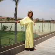 Abaya Satin de Soie  <br/>"l’éclat de l’été"