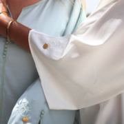 Abaya Satin de Soie  <br/>"l’éclat de l’été" – Image 10