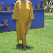 Robe Caftan <br/> « L’échapée Nomade » – Image 5