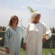 Abaya Satin de Soie  <br/>"l’éclat de l’été" – Image 5