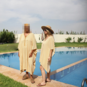 Robe caftan Riviéra <br/> « L’Élégance Solaire » – Image 7