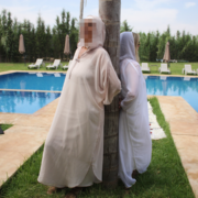 La Djellaba <br/>"Voile Aura" (2 pièces) – Image 7